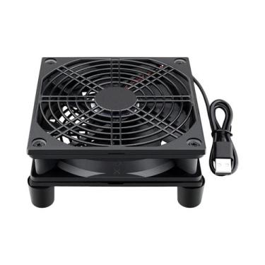 Imagem de Ventilador de caixa de resfriamento de energia USB de 120 mm 5V para r