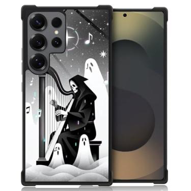 Imagem de ZHEGAILIAN Capa compatível com Samsung Galaxy S24 Ultra, moldura de TPU macia reforçada nos cantos, proteção à prova de choque, compatível com Samsung Galaxy S24 Ultra, capa para homens/mulheres