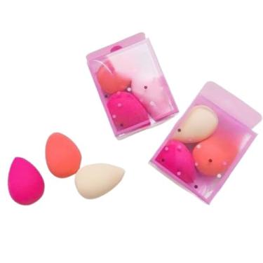 Imagem de Kits com 36 Mini Esponja Gota e Blender Para rosto e Maquiagem Base E Corretivo