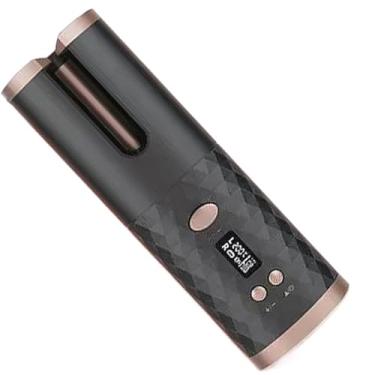 Imagem de Escova Alisadora,Sem Fio Escova Alisadora5 em 1 - Alisa, Hidrata, Modela, Alinha e Anti-Frizz(Preto(Cachos))