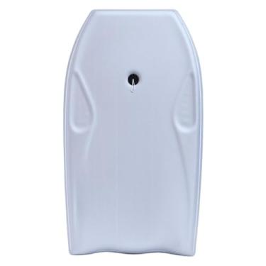 Imagem de Prancha de Surf, Prancha Bodyboard Semi e Fundo Rigido, 100cmx Largura 53cm X Espessura 6,7 Cm(Cinza,Leash Braço All Stick)