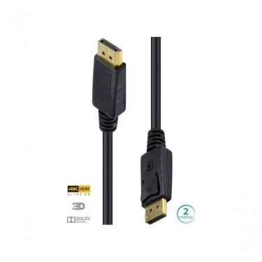 Imagem de Cabo Displayport 1.3v Ultra Hd 60hz 2 Metros - Dp13-2