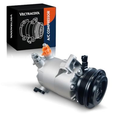 Imagem de Compressor A/C de ar condicionado CV6Z19703E para Ford Escape L4 2.0L Turbocharged 2013-2016, para Lincoln MKC L4 2.0L 2015-2016, MKC L4 2.3L 2015-2016 Substituição # 140936 198360 20208 42 CO29123C