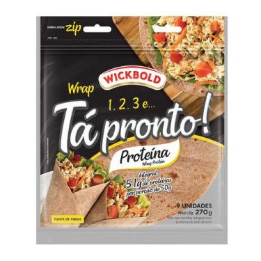 Imagem de Tortilha Integral de Whey Protein Wickbold 50g