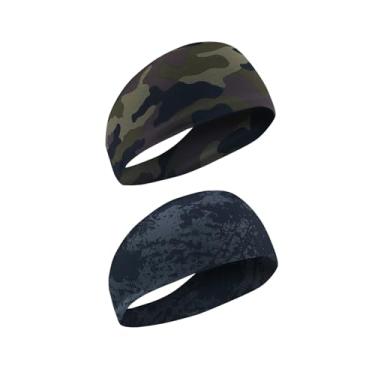 Imagem de Bandanas esportivas para mulheres e homens, respiráveis, grossas, macias, elásticas, laváveis, para maquiagem, spa, cuidados com a pele, uso S2