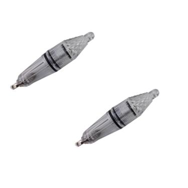 Imagem de BóIa de Pesca, Luz Atrativa Pisca 12 Cm Pesca Noturna Colorido Troca Cor, 12 Cm (Comprimento) X 2,6 (Largura)(2uni)