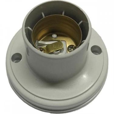 Imagem de Soquete De Teto Voltec Branco Com Borne V413.1 - Kit C/25, Branco