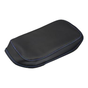 Imagem de Hihaha Capa de apoio de braço para console central de carro para Hyundai Kona 2018-2023 / Acessórios interiores automotivos/couro sintético durável / 1 peça preta