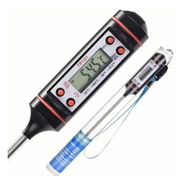 Imagem de Termômetro Tp101 Culinário Digital Espeto Alimento Cozinha
