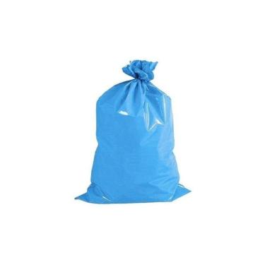 Imagem de Saco Para Lixo De 20 Litros Cor Azul 35x45cm C-400 (4pct)