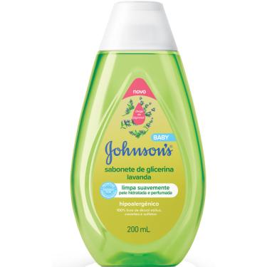 Imagem de Sabonete Líquido Glicerina Lavanda JOHNSON’S Baby 200ml