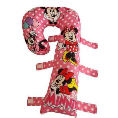 Imagem de Almofada Travesseiro Protetor Cinto Segurança Minnie - Maria dos Reis