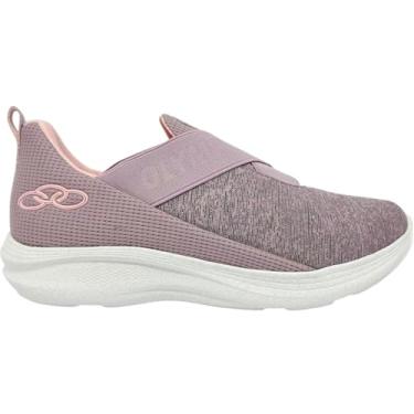 Imagem de Tênis Feminino Esportivo Dia a Dia Corrida Caminhada Treino Evasense Calce Fácil Running Olympikus Easy 3