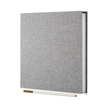 Imagem de Álbum De Recortes De Linho Autoadesivo Para Fotos 2x3 4x6 5x7 8x10 Liv