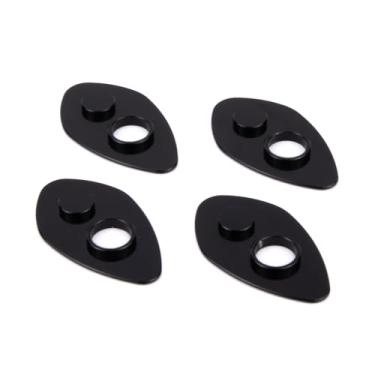 Imagem de Conjunto de 4 suportes de montagem para motocicleta, bicicleta, pisca-pisca, pisca-pisca, luzes de seta com rosca M8 ou M10 para Honda