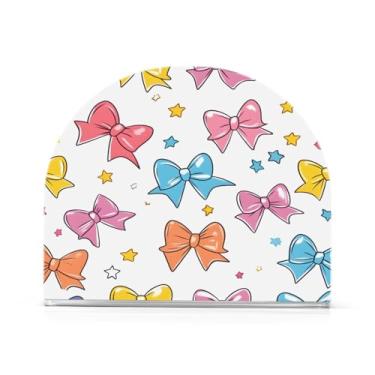 Imagem de xigua Lindo porta-guardanapos de gravata borboleta para mesas – Porta-guardanapos para cozinha, porta-guardanapos de mesa, porta-guardanapos de coquetel, porta-guardanapos de papel162