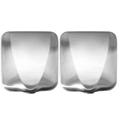 Imagem de Afranti Secador De Mãos Comercial Automático De Aço Inoxidável 1800 W 224 Mph Alta Velocidade Resistente Ar Frio/Quente Secador De Mãos Elétrico Compacto Para Banheiro Negócios Restaurante Industria