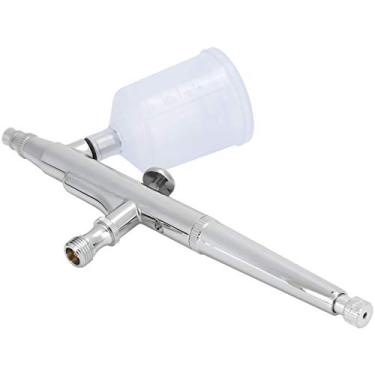 Imagem de AYNEFY Conjunto de Aerógrafo Com Gatilho de Dupla Ação Conjunto de Aerógrafo Com Gatilho de Dupla Ação Pistola de Pulverização Múltiplos Usos para Amadores Artesanato Pintura e Pulverização de Arte Em Unhas Beleza Pintura à Mão Maquiagem