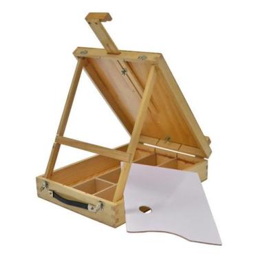 Imagem de Estojo/cavalete de Pintura da Vinci Pinus Luxo Souza & Cia