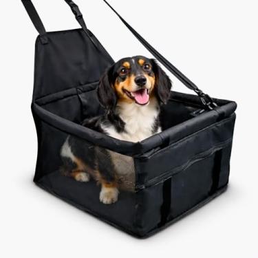 Imagem de Cadeirinha Pet Assento Carro Transporte Cão Gato 10kg Segura