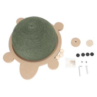 Imagem de Gato arranhando bola brinquedo sisal forma bonito durável gato scratcher bola para proteção de móveis para casa interior