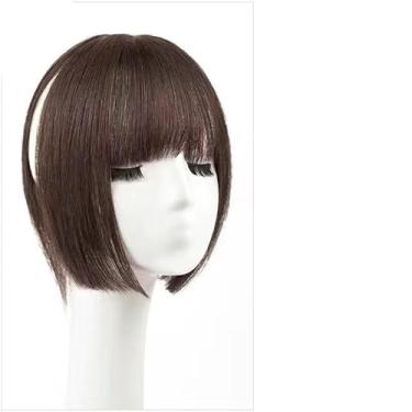 Imagem de Perucas de cabelo humano liso HD transparente com renda frontal para mulheres, sem cola, sintético com densidade natural, linha do cabelo pré-arrancada