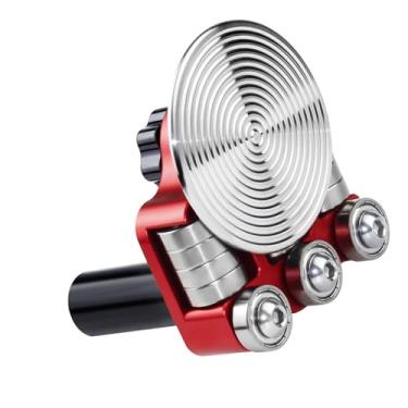 Imagem de Fockety Dobradeira de chapa metálica para cobre 20 oz e zinco de 1 mm, dobradeira disco destacável de estação única 90 a 180 graus, aço de alto carbono para telhados retos ou curvos