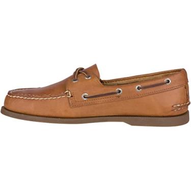 Imagem de Sperry Sapato náutico masculino autêntico original com 2 furos, Saara, 44