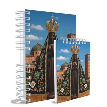 Imagem de Agenda Católica 2026 + Bloco de Anotações, Nossa Senhora Aparecida, Dourado, Capa 14