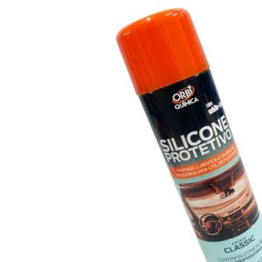 Imagem de Silicone Protetivo Spray Classic, 300ml, Lubrificante e Protetor para Plásticos e Metais, Aroma Classic