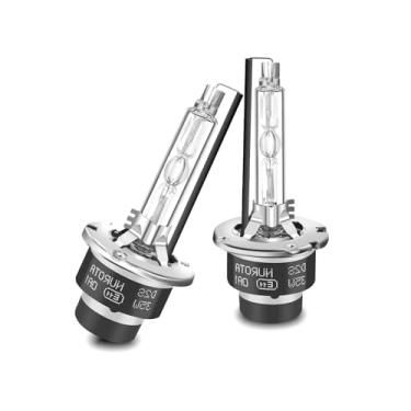 Imagem de D2S Xenon Brenner 12V 40W – Lâmpada de farol Xenon D2S 5500K Branco – com Homologação – Lâmpadas de Substituição para Baixo & Farol Alto – 2 Unidades