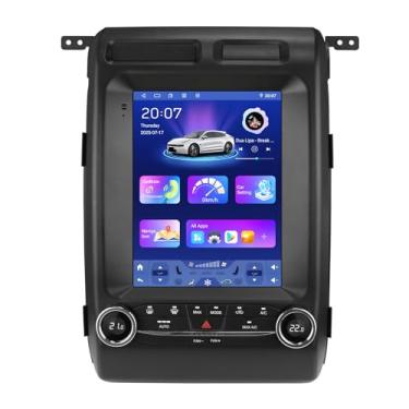 Imagem de CheDux Android 14 estéreo automotivo para Ford F150 2009-2014 (CA automático), 8 núcleos 4G + 64G navegação GPS com tela sensível ao toque QLED de 9,7 polegadas via Carplay sem fio | Android Auto SWC
