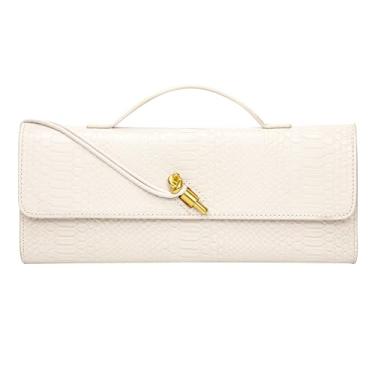 Imagem de Bolsa feminina de couro – Bolsa de ombro de grande capacidade para trabalho, viagens ou uso diário, BG, Vintage