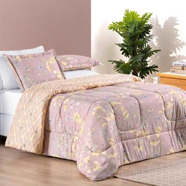 Imagem de Kit Edredom Super King Bouti 03 Peças - BIA ENXOVAIS, Lavanda