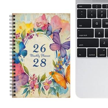 Imagem de Agenda mensal | Agenda de planejamento 2006-2008 - Livro de planos mensais de 3 anos, para estudantes, professores, crianças, adolescentes, adultos, colegas de classe, família, amigos