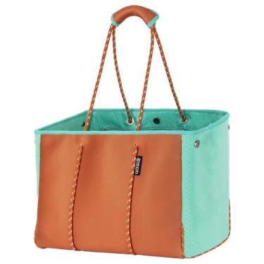 Imagem de Bolso de Playa Tote QOGiR de Neopreno Multifunicional Marrón Claro y M