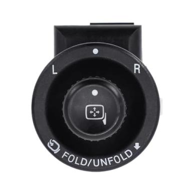 Imagem de Botão de acionamento do espelho retrovisor compatível com Lincoln Navigator 2015, 2016 e 2017 (código: 7L1Z17B676AA). Botão elétrico para ajuste e rebatimento dos espelhos retrovisores laterais.