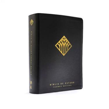 Imagem de Livro - Bíblia de estudo Thomas Nelson, NVI, Couro-soft preto, Leitura