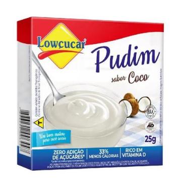 Imagem de Pudim Coco Zero Açúcares Lowçúcar 25g