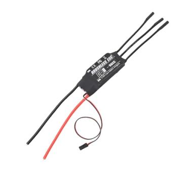 Imagem de HUIOP 80A Brushless ESC 3-6s, Controlador de Velocidade do Motor do Drone Helicóptero Avião RC para Banana Feminino 4,00 Mm UBEC Com Proteção de Tensão Entrada Anormal para