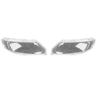 Imagem de Compatível com honda civic 2006 2007 2008 2009 2010 2011 lente do farol do carro lente substituição frente luzes do carro vidro escudo automático(2 Pcs Left and Right)