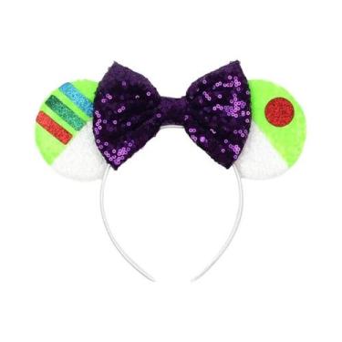 Imagem de Tiara De Orelhas De Rato Disney Buzz Lightyear Para Crianças E Mulhere