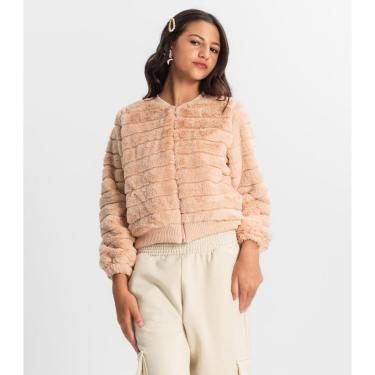 Imagem de Jaqueta Juvenil Minty Com Pelo Feminina-Feminino