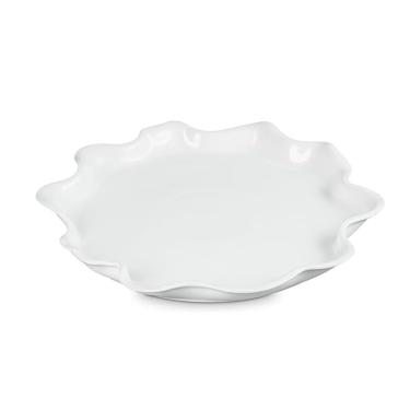 Imagem de PRATO RUFFLE LE CREUSET 36CM EM CERÂMICA BRANCO 80617360100099