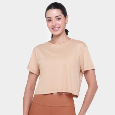 Imagem de Camiseta Colcci Cropped Feminina-Feminino
