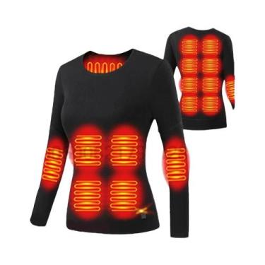 Imagem de Jaqueta Elétrica Aquecida USB Para Inverno, Roupa Térmica Para Homens 