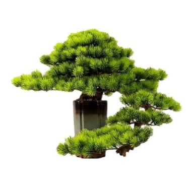 Imagem de Bonsai artificial para ambientes internos, enfeites de plantas em vasos, joias de mesa, decoração de entrada, simulação, decoração de árvore, bonsai artificial de alta qualidade, bonsai artificial