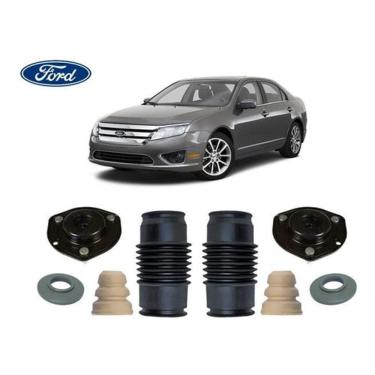Imagem de 2 Kit Dianteiro Ford Fusion 2006 A 2012 Batente Coxim Coifa