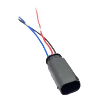 Imagem de SSXLSMYXGS 1/5/10/20 conjuntos de chicote de fios do sensor de estacionamento de 3 pinos 2-967642-1 1J0 972 483 A 8E0971934 cabo à prova d'água para carro SSXLSMYXGS(3p male A,20 sets)