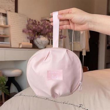 Imagem de Bolsa de armazenamento organizadora de roupas íntimas de viagem para mulheres, meninas, organizadores de bagagem portátil, organizadores de viagem para roupas, sutiãs e acessórios, ideal para malas e
